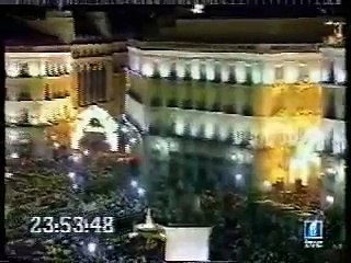 Campanadas fin de año 2003-2004. Parte 2 de 2 tve