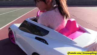 Pink Power Wheels! Pink Ride-On Cars. Disney Doc McStuffins an