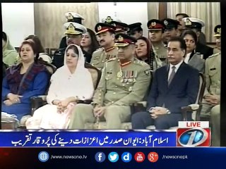 CJCSC Zubair Mahmood, COAS Qamar Bajwa  honoured with Nishan-e-Imtiaz