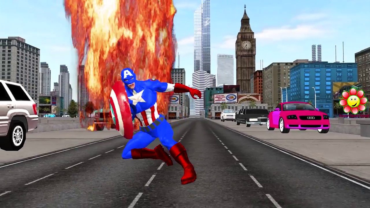 Captain America Superman Spiderman Finger Famil...