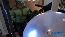 Glow Wubble Bubble Ball Family Fun Playtime with GIANT BALL Marvel Superhero The Hulk K