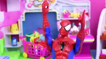 Spiderman Superhero Doll Surprise Blind Bags Small Mart Frozen Shopkins DisneyCarToys