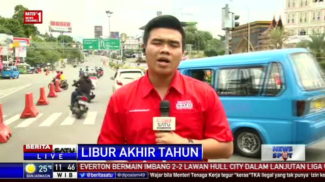Arus Lalu Lintas Menuju Puncak Sedang Lancar