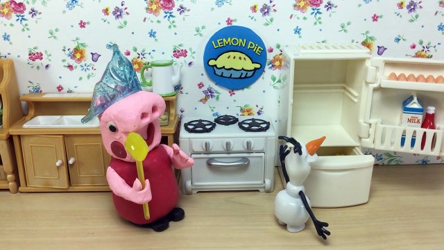 Peppa Pig Frozen Elsa Play-Doh Stop-Motion Toilet Training Compilation