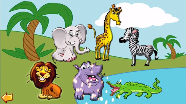 Learning Sea Farm Safari Animals for Kids Teaching Animals for Children Animals Names and Sounds