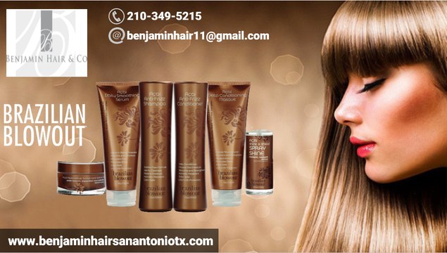 Brazilian Blowout Hair Smoothing Solution @ benjaminhairsanantoniotx.com