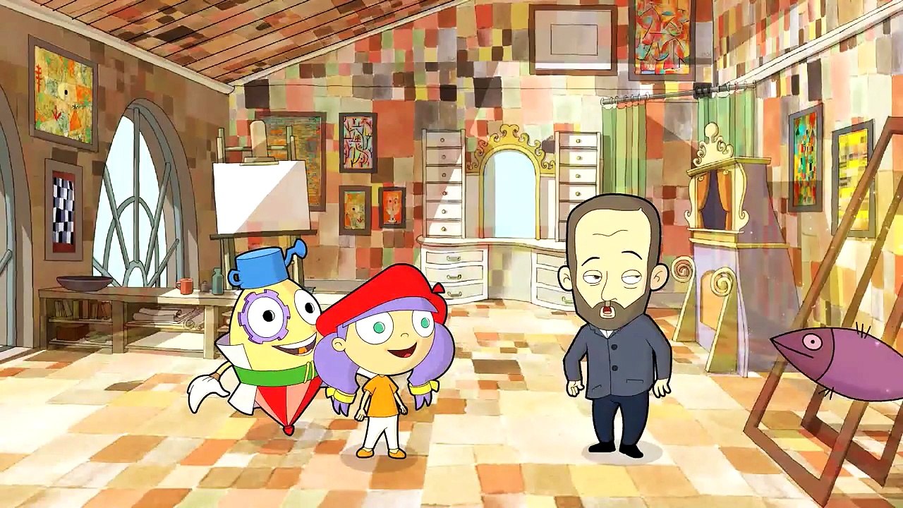 Art with Mati and Dada –  Paul Klee   Kids Animated Short Stories in English