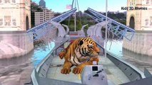 London Bridge is Falling Down | Fun Nursery Rhymes for Kids | Funny Tiger Cartoons Animation