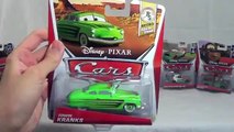 NEW new Disney Cars Diecast CHASE Miles Axelrod With Open Hood Sputter Stop Darrell Cartrip