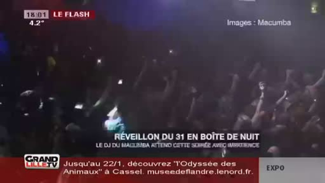 Le réveillon du 31 en boîte de nuit (Lille)