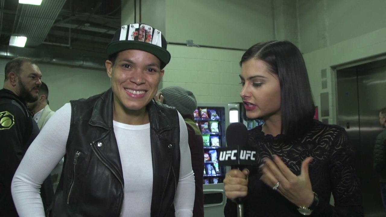 UFC 207: Amanda Nunes Backstage Interview