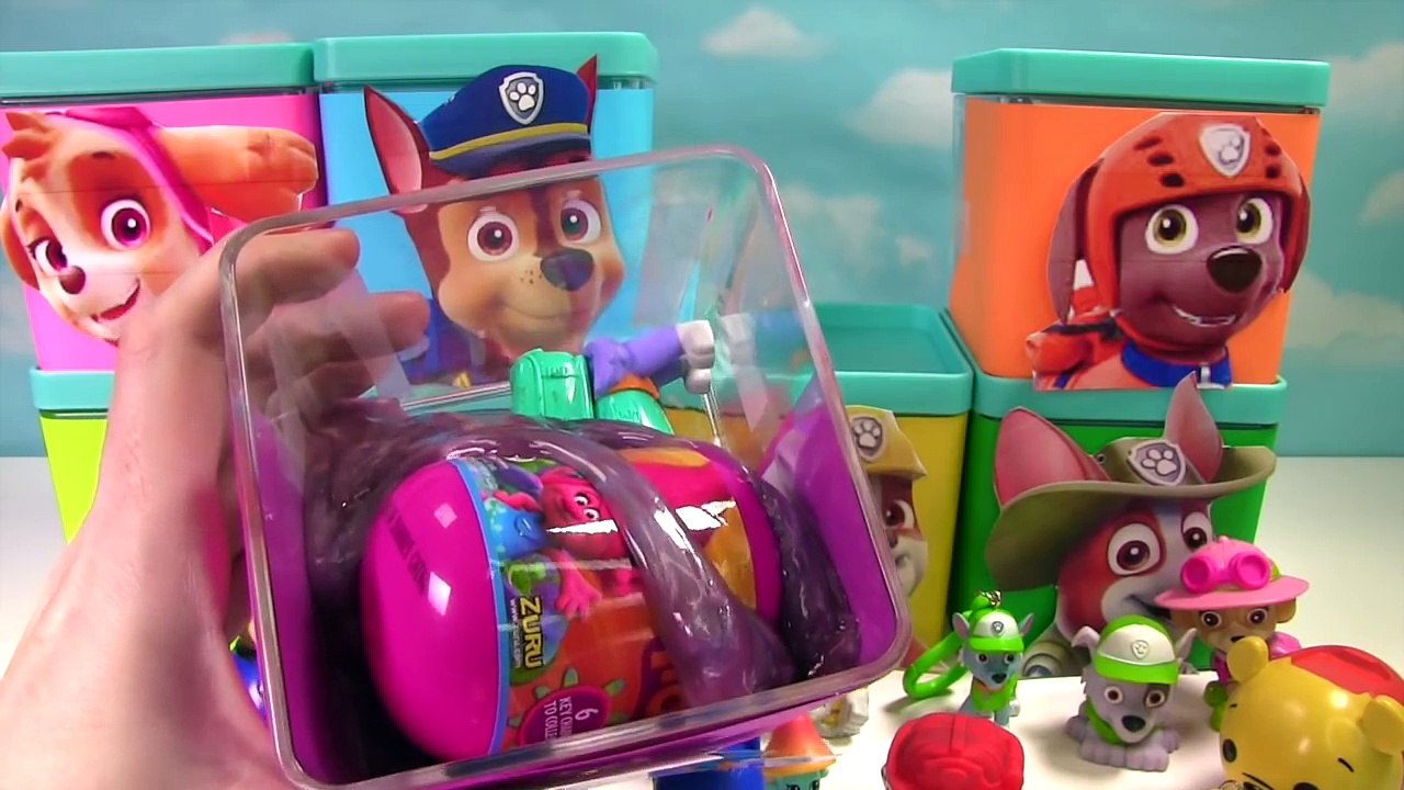 Best Learning Colors Video for Children with PAW Patrol Toy Surprise Boxes