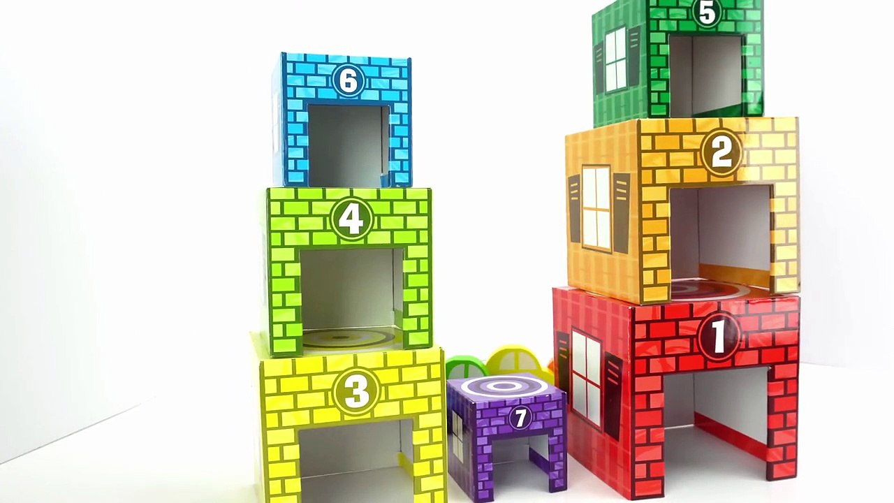 Best Learning Video for Kids- Learn Colors Sorting Car Preschool Toys! Genevieve Joins the Fun Play!