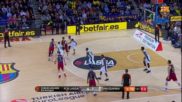 [HIGHLIGHTS] BASKET (Eurolliga): FC Barcelona Lassa – Darussafaka (82-77)