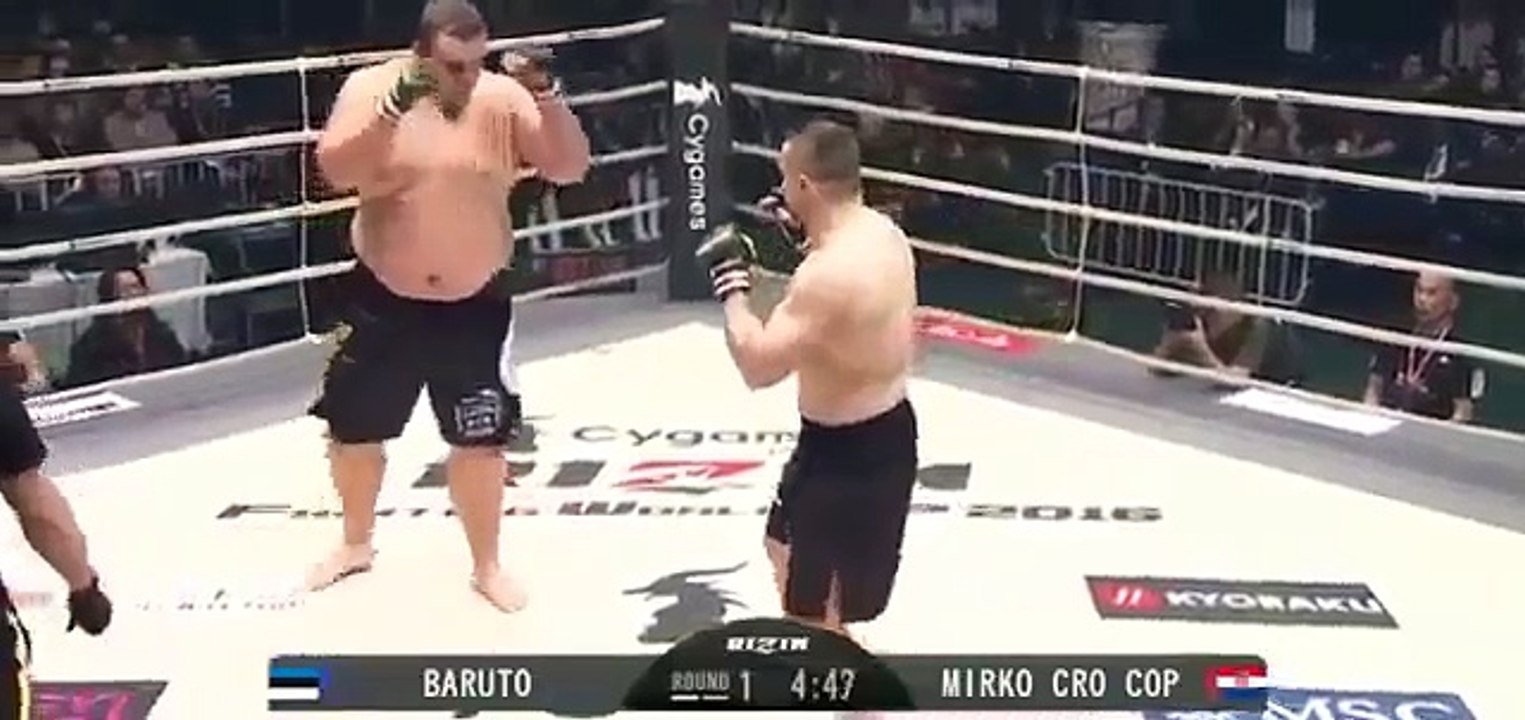 RIZIN ミルコVSバルト