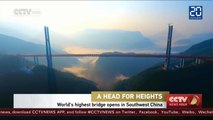 Le pont le plus haut du Monde est en Chine