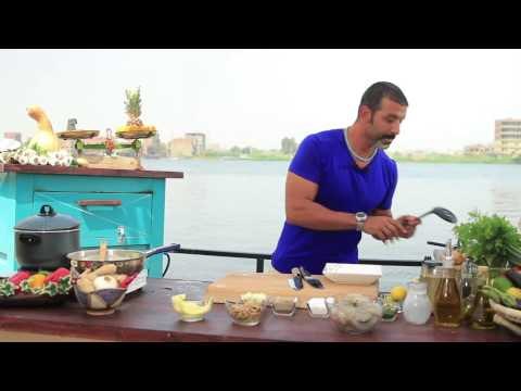 مكرونة بالبلوشيز - جمبرى بالمشروم - شوربة جمبرى بصوص أبيض | شبكة وصنارة حلقة كاملة