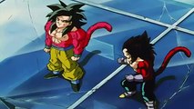 DragonBall GT - Goku & Vegeta Fuse - Gogeta SSJ4 (Remastered 720p HD) [Original]
