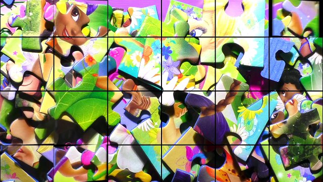 Disney Fairies Puzzle Games Tinker Bell Toys Learning Activities Rompecabezas Kids Puzzles