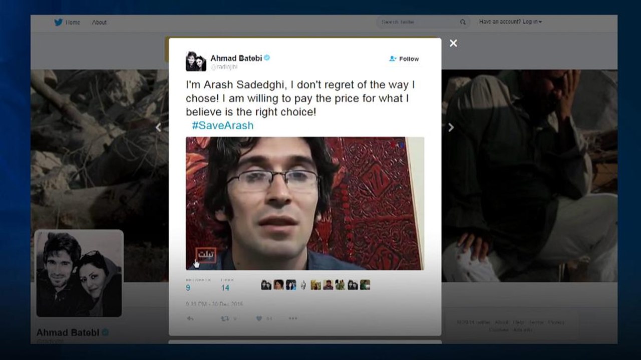 Irão: Arash Sadeghi em greve de fome na prisão pela liberdade de pensamento da mulher