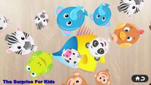 Learn Farm Animals Names and Sounds   Puzzle Games for Kids   The Surprise For Kids
