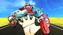 Disney Cars Cartoons Finger Family Nursery Rhymes For Children | Cars Finger Family Rhymes