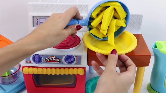 ★ Cooking Toys For Kids ★ Toy Kitchen Set Cooking Playset For Children Play Ketter Toaster Mixer