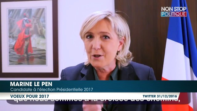 Marine Le Pen présente ses voeux de combat pour 2017