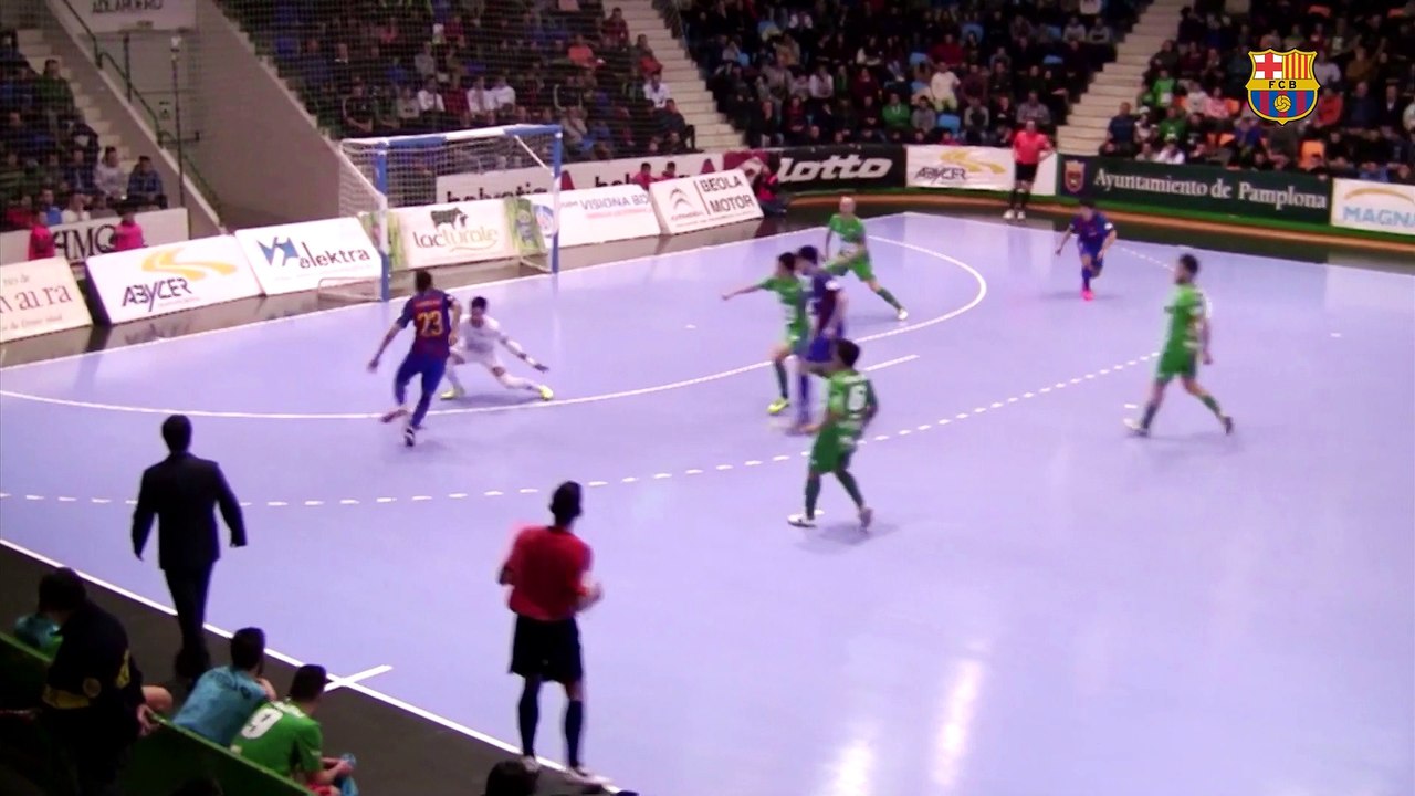 [HIGHLIGHTS] FUTSAL (LNFS): Magna Gurpea - FC Barcelona Lassa (1-3)