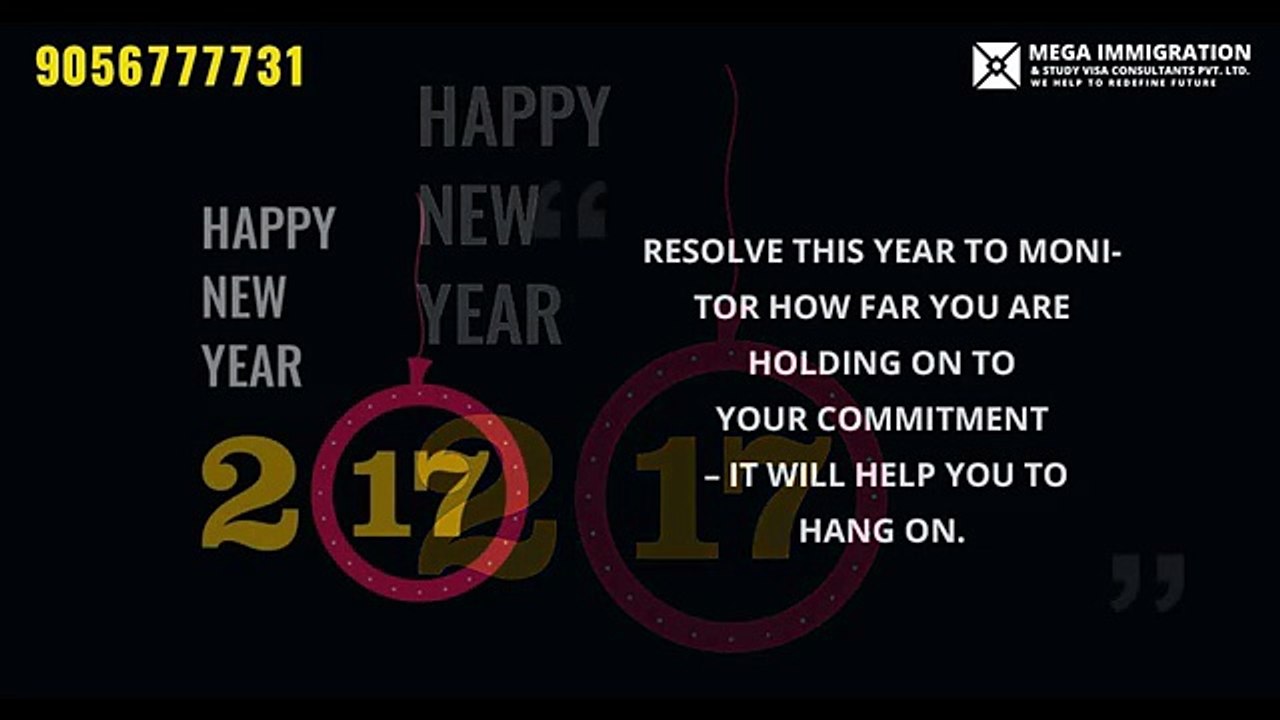 Happy New Year 2017 | Mega Immigration