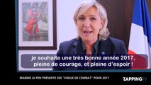 Marine Le Pen présente ses 