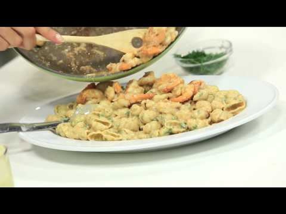 سلطة مكرونة بالجمبرى - المايونيز الدايت - كيكة الذرة | حلو وحادق حلقة كاملة