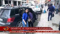 HDP Eş Başkanları Demirtaş ve Yüksekdağ tutuklandı