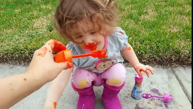 Cute Babies Blowing Bubbles Compilation 2014