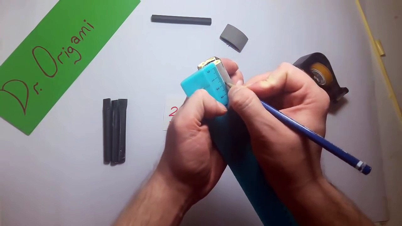 DIY- How to make a paper 'CROW GUN' That shoots paper bullets-Toy Weaponsi