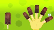 Surprise Chocolate Ice Cream Finger Family Nursery Rhyme | Chocolate Popsicle Daddy Finger