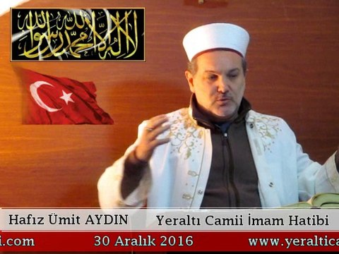 Hafız Ümit AYDIN / YILBAŞI KUTLAMASI TEHLİKESİNE DİKKAT Cuma Vaazı