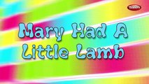Mary Had a Little Lamb With Actions | Nursery Rhymes For Kids With Lyrics | Action Songs