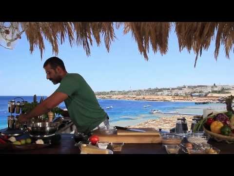 مكرونة بالتونة - جمبرى مقلى بصوص العسل و المستردة - سلطة طماطم | شبكة وصنارة حلقة كاملة