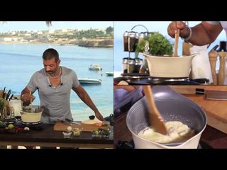 ترامو سلاط (كافيار احمر) - سمك قاروص (صوص الريحان) | شبكة وصنارة حلقة كاملة