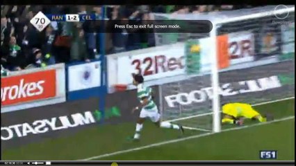 Rangers vs Celtic 1-2 Scott Sinclair Goal 31-12-2016 (HD)