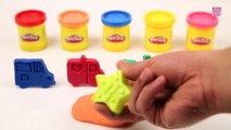 Learn Colors with Play Doh Moulds _ Kids Learning arn Colours wit