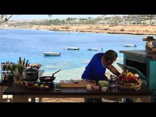 سلمون ستيك بصوص الجنزبيل - مكرونة اسباجتي بزيت الزيتون و الريحان | شبكة وصنارة حلقة كاملة