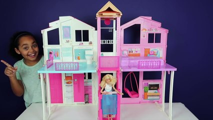 barbie 3 storey townhouse