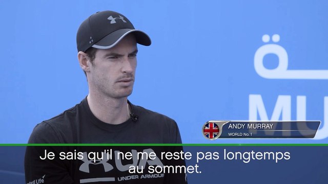 ATP - Murray: Profiter des dernières années de ma carrière