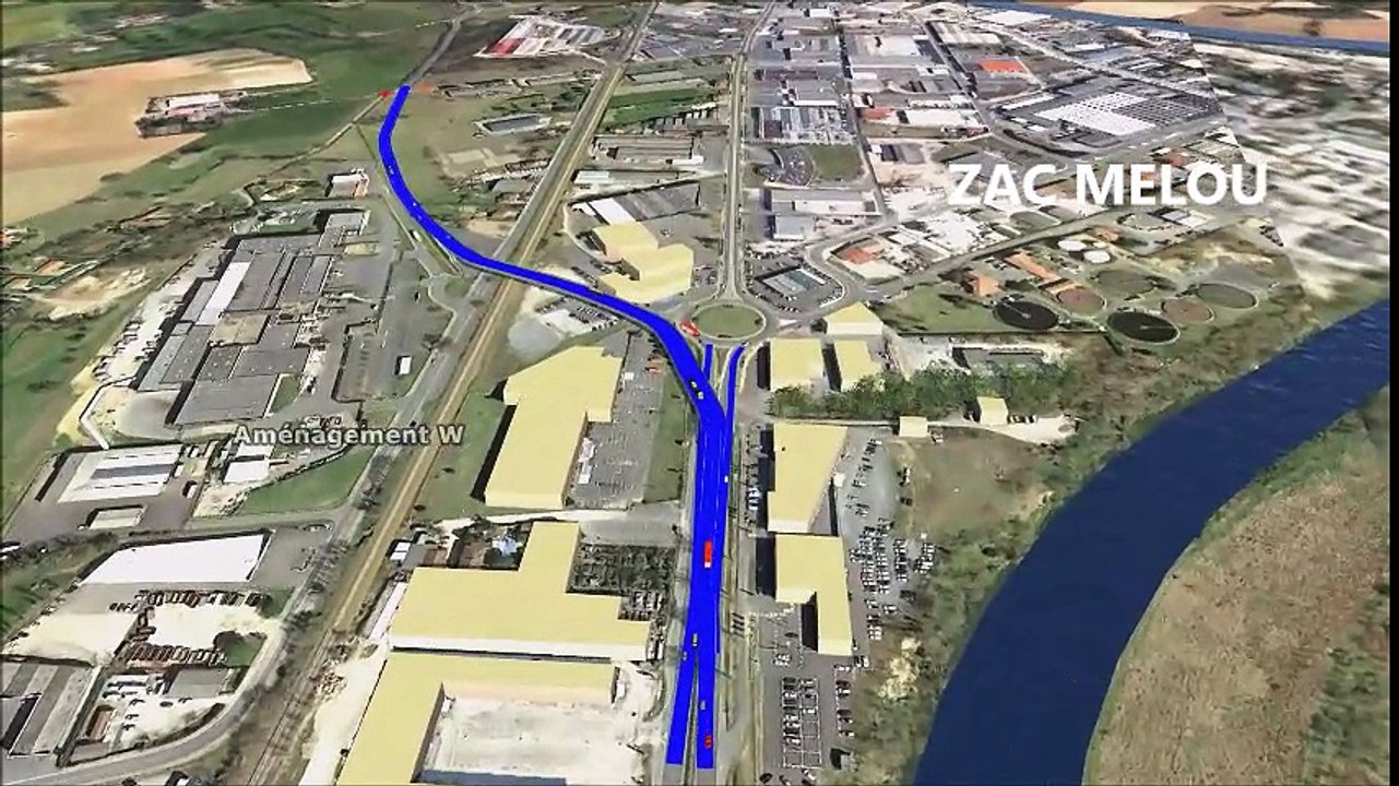 Aménagement RN 126-MELOU