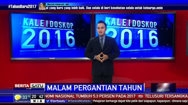 Detik-detik Malam Tahun Baru di Auckland Selandia Baru