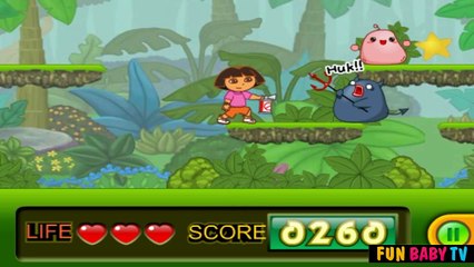 Dora Kill The Monsters - Dora the Explorer Game Video