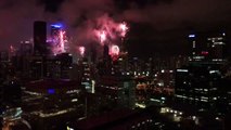 happy new year eve 2017 in Malbourne Australia-gr8 fireworks