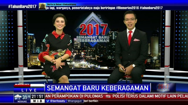 Ribuan Warga Padang Malam Tahun Baru di Pantai Padang